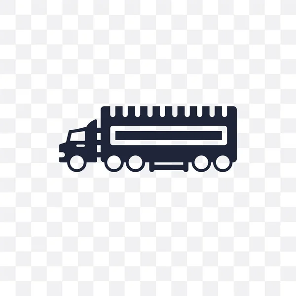 Eighteen Wheeler 아이콘입니다 컬렉션에서 Eighteen Wheeler 디자인 — 스톡 벡터