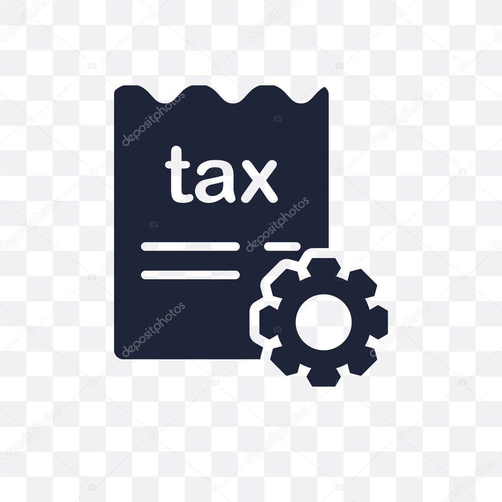 Tax free transparent icon. Tax free symbol design from Delivery and logistic collection.