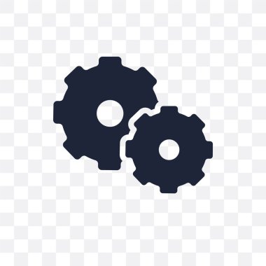 Karikatür şeffaf simge. Karikatür sembolü tasarım programlama koleksiyonundan. Basit öğe vektör çizim şeffaf arka plan üzerinde.