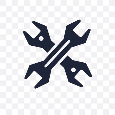 Donanım şeffaf simge. Donanım simgesi tasarım programlama koleksiyonundan. Basit öğe vektör çizim şeffaf arka plan üzerinde.