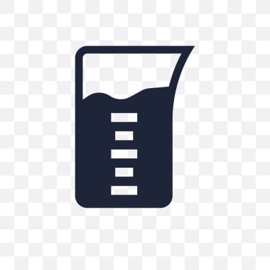 Kabı şeffaf simge. Ölçek simgesi tasarım bilim koleksiyonundan. Basit öğe vektör çizim şeffaf arka plan üzerinde.