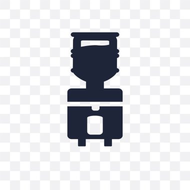 Dağıtıcı şeffaf simge. Dağıtıcı sembolü tasarım yaz koleksiyonundan. Basit öğe vektör çizim şeffaf arka plan üzerinde.