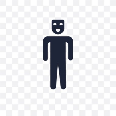 Cosplaying saydam simge. Simge tasarım etkinliği ve Hobiler koleksiyon cosplaying. Basit öğe vektör çizim şeffaf arka plan üzerinde.