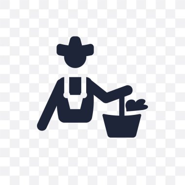 kendi kendine yeten şeffaf simge. kendi kendine yeten sembolü tasarım tarım, tarım ve Bahçe koleksiyonu. Basit öğe vektör çizim şeffaf arka plan üzerinde.