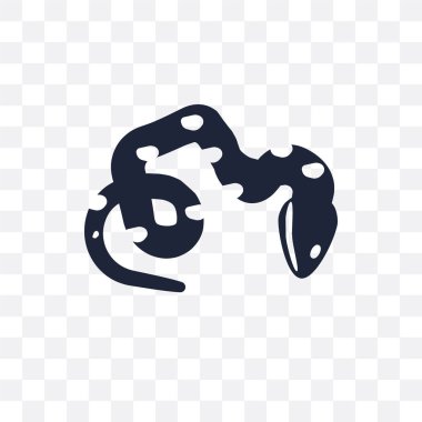 mercan yılanı şeffaf simge. mercan yılanı sembolü tasarım hayvanlar koleksiyonundan. Basit öğe vektör çizim şeffaf arka plan üzerinde.