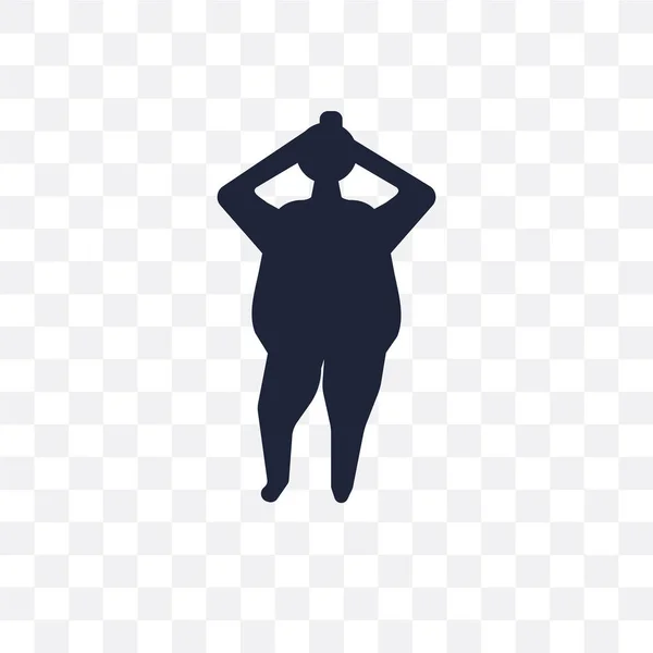 Body Shaming Durchsichtiges Symbol Body Shaming Symboldesign Aus Der Hygiene — Stockvektor
