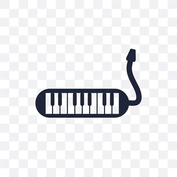 Ікона Мелодія Дизайн Символів Melodica Колекції Music Прості Елементи Векторні — стоковий вектор