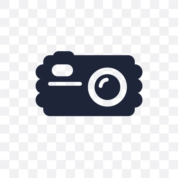 Water Resist Camera Transparent Icon Water Resist Camera Symbol Design — Stock Vector