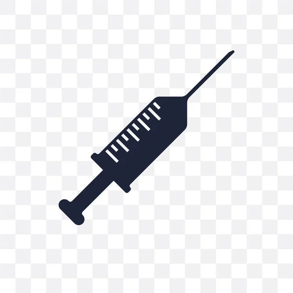 予防接種の透明なアイコン のコレクションから予防接種シンボル デザイン 透明な背景に単純な要素ベクトル図 — ストックベクタ