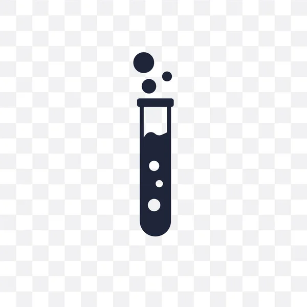 Test Tube Transparent Icon Test Tube Symbol Design Science Collection — Stock Vector