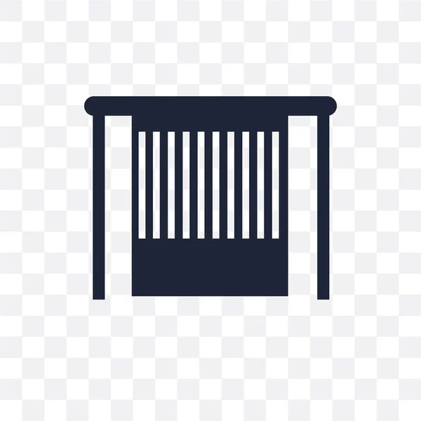 Handwebstühl Durchsichtiges Symbol Symboldesign Für Handwebstühle Aus Der Nähkollektion Einfache — Stockvektor