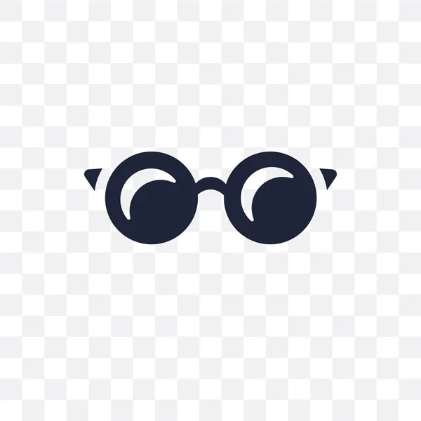Okulary Przezroczystą Ikoną Okulary Projekt Symbol Kolekcji Letniej Prosty Element — Wektor stockowy