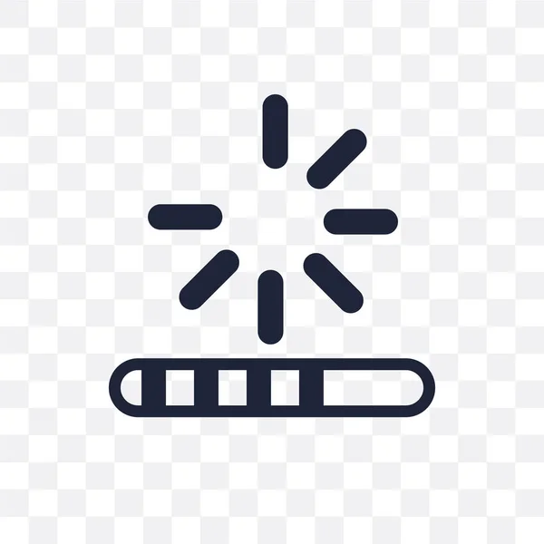 Transparentes Symbol Laden Symboldesign Aus Der Web Navigations Sammlung Laden — Stockvektor