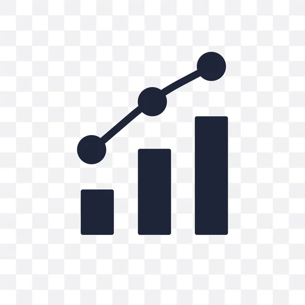 Analytické Vizualizace Průhledná Ikona Analytické Vizualizace Symbol Design Kolekce Analytics — Stockový vektor