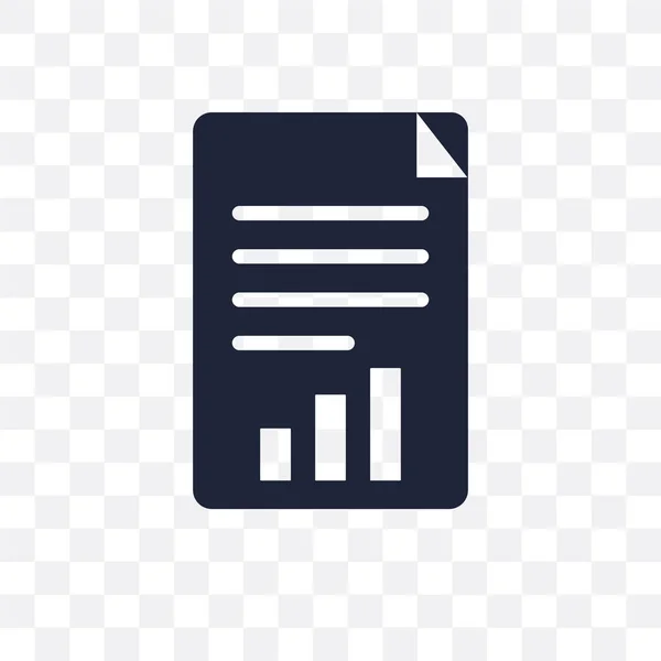 Прозрачная Иконка Bar Stats Дизайн Символов Bar Stats Коллекции Analytics — стоковый вектор