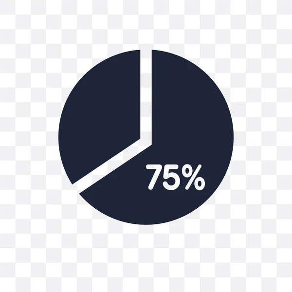 Graph Paj Genomsynlig Ikonen Pie Symbol Diagramsymboler Från Analytics Samling — Stock vektor