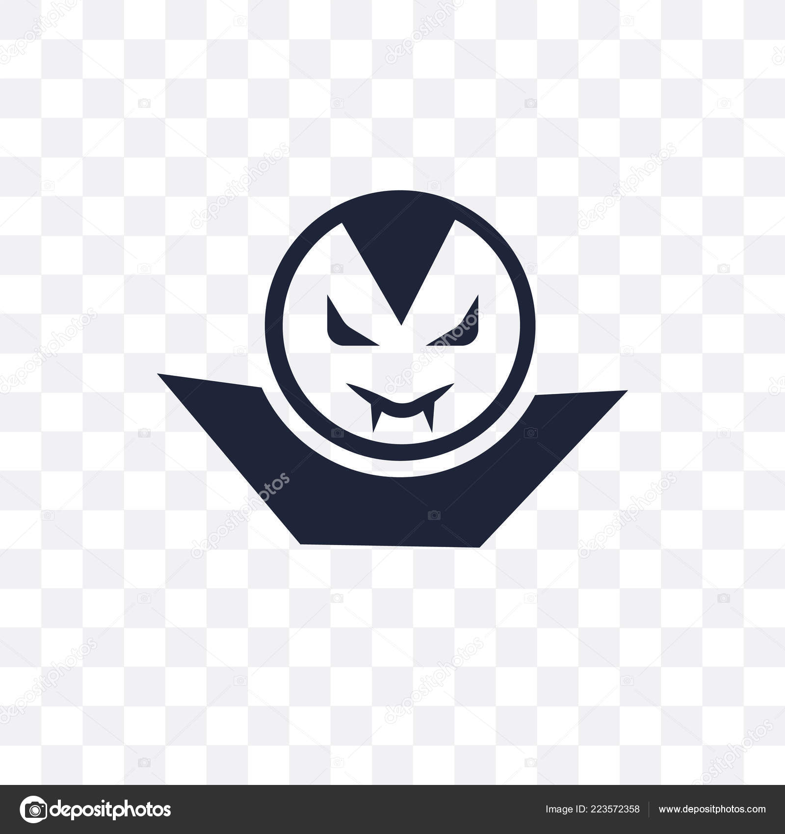 Dracula Transparent Icon Dracula Symbol Design Fairy Tale Collection Simple Vector Image By C Coolvectorstock Vector Stock