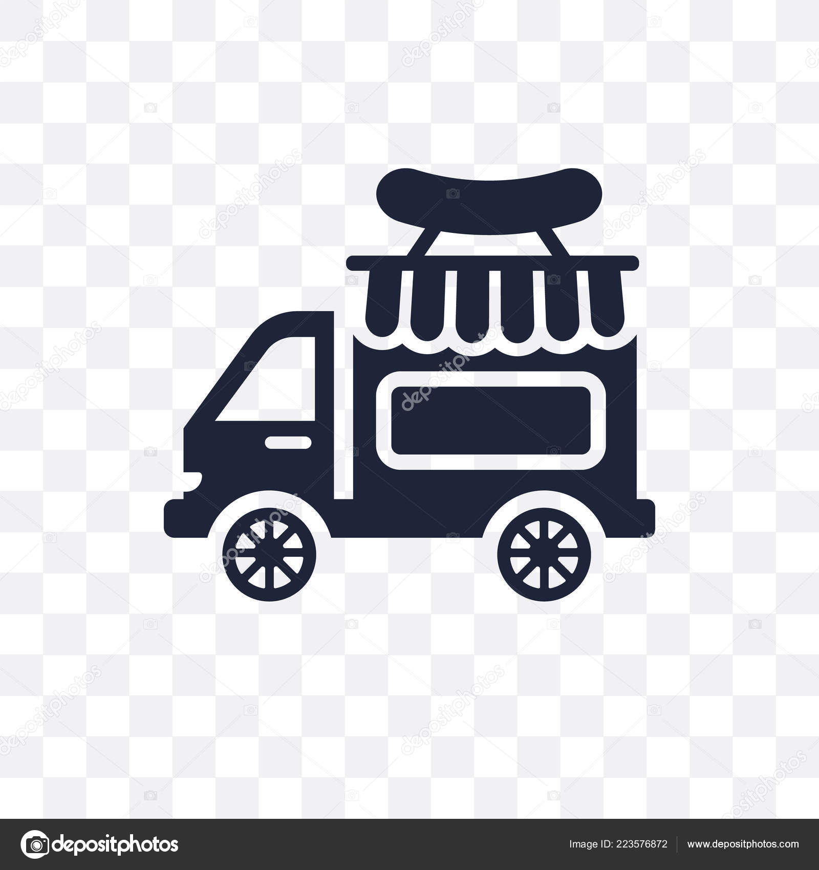 Food Truck Transparent Icon Food Truck Symbol Design United