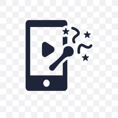 şakşak şeffaf simge. şakşak sembolü tasarım sinema koleksiyonundan. Basit öğe vektör çizim şeffaf arka plan üzerinde.