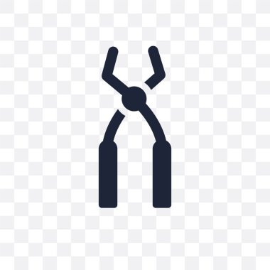 Diş sonda şeffaf simge. Diş sonda sembolü tasarım diş hekimi koleksiyonundan. Basit öğe vektör çizim şeffaf arka plan üzerinde.