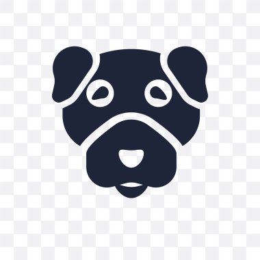 Boston Terrier köpek şeffaf simge. Boston Terrier köpek sembolü tasarım köpekler koleksiyonundan. Basit öğe vektör çizim şeffaf arka plan üzerinde.