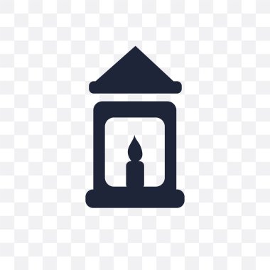 Noel Fener şeffaf simge. Noel Fener sembolü tasarım Noel koleksiyonundan. Basit öğe vektör çizim şeffaf arka plan üzerinde.