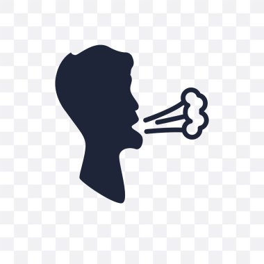 Osteoporoz şeffaf simge. Osteoporoz sembolü tasarım hastalıkları koleksiyonundan. Basit öğe vektör çizim şeffaf arka plan üzerinde.