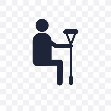 Kan testi şeffaf simge. Kan testi sembolü sağlık ve tıbbi toplama tasarım. Basit öğe vektör çizim şeffaf arka plan üzerinde.