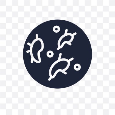 Desinfectant saydam simge. Desinfectant sağlık ve tıbbi koleksiyonu sembolü tasarım. Basit öğe vektör çizim şeffaf arka plan üzerinde.