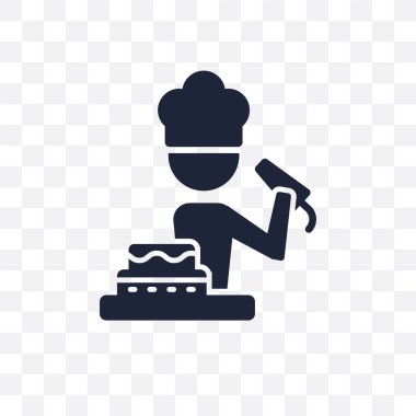 Ocak şeffaf simge. Ocak sembolü tasarım meslekler koleksiyonundan. Basit öğe vektör çizim şeffaf arka plan üzerinde.