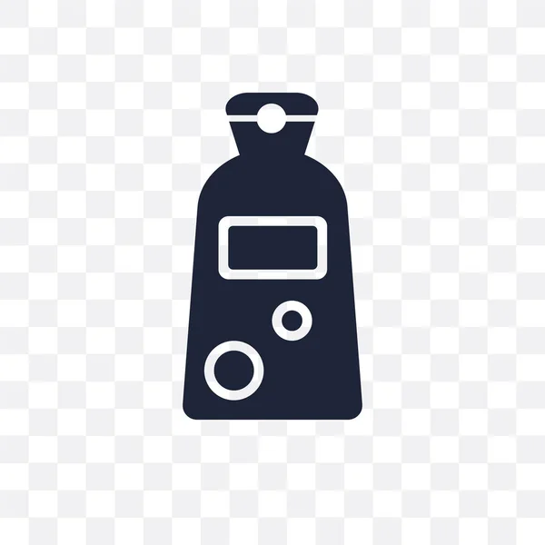 Шампунь Прозорий Значок Дизайн Символів Шампуню Колекції Cleaning Простий Елемент — стоковий вектор