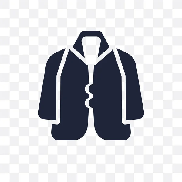 Cardigan Átlátszó Ikon Cardigan Szimbólum Design Ruha Gyűjteményből Egyszerű Elem — Stock Vector