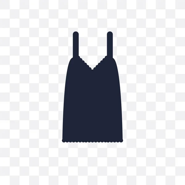 Underklädestopp Genomsynlig Ikonen Underklädestopp Symbol Design Från Klädkollektion Enkelt Element — Stock vektor