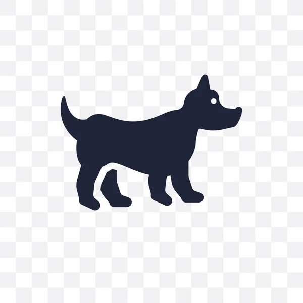 Corgi Dog Transparant Pictogram Corgi Dog Symbool Ontwerp Uit Honden — Stockvector