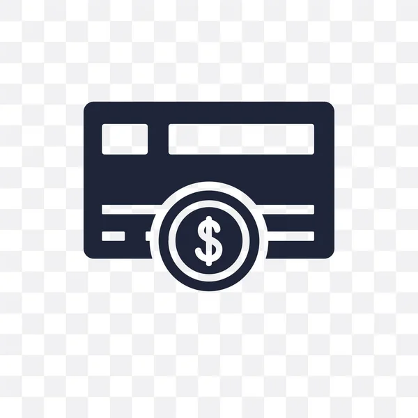 Kifizetési Módszer Átlátszó Ikon Kifizetési Módszer Szimbólum Design Fizetési Gyűjteményből — Stock Vector