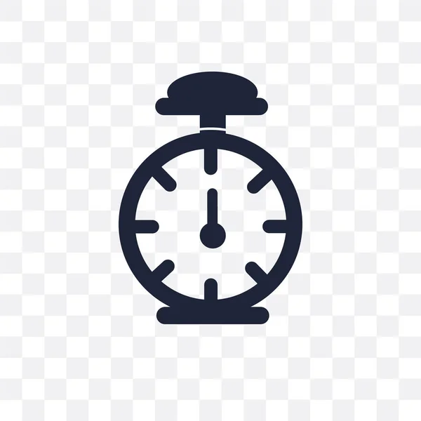 Boże Narodzenie Ikona Przejrzysty Zegar Christmas Clock Symbol Projekt Kolekcji — Wektor stockowy
