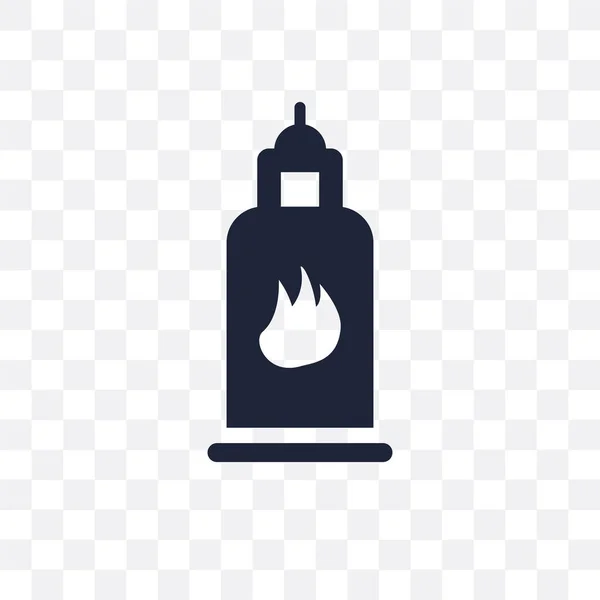 Gas Durchsichtiges Symbol Gas Symboldesign Aus Der Ökologie Sammlung Einfache — Stockvektor