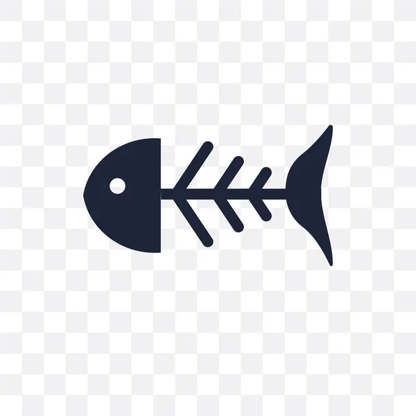 Fischgräten Ikone Fischgrätensymboldesign Aus Der Museumssammlung Einfache Elementvektorabbildung Auf Transparentem — Stockvektor