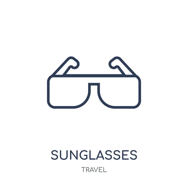 Γυαλιά Ηλίου Εικονίδιο Γυαλιά Ηλίου Σύμβολο Γραμμική Σχεδίαση Από Συλλογή — Διανυσματικό Αρχείο