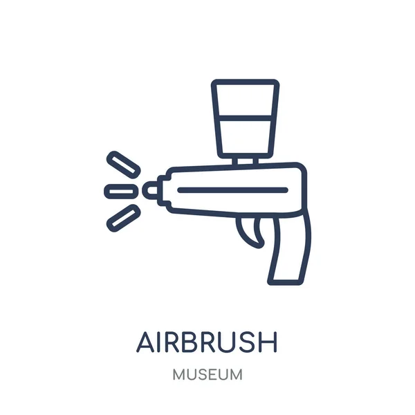 Εικονίδιο Του Αερογράφου Αερογράφος Σύμβολο Γραμμική Σχεδίαση Από Συλλογή Του — Διανυσματικό Αρχείο