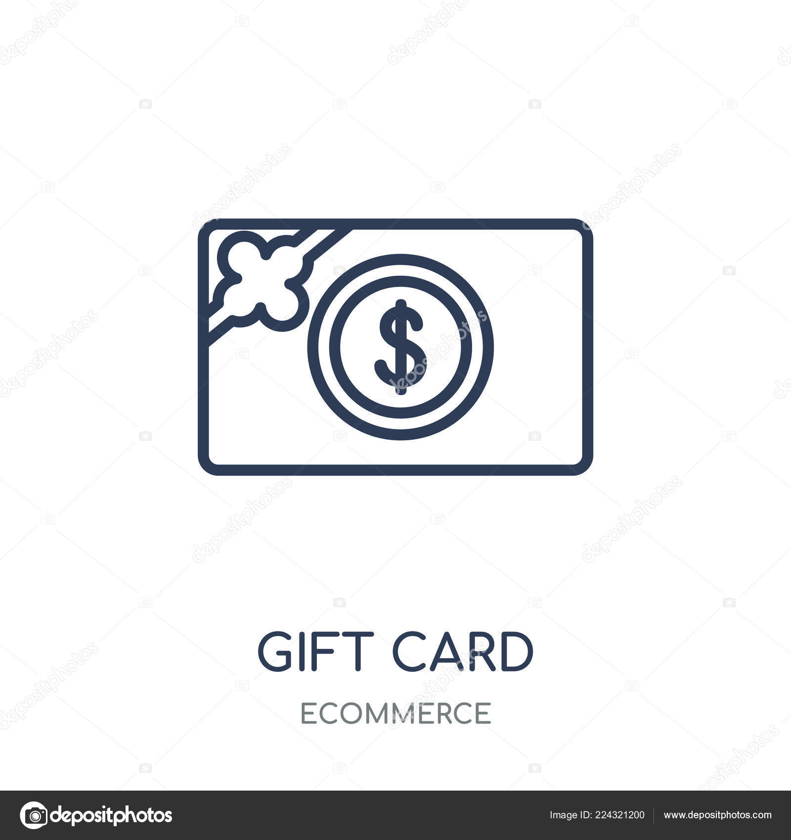 Gift card - Free commerce and shopping icons