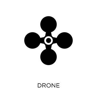 Drone simgesi. Drone sembolü tasarım gelecek teknoloji Collection.