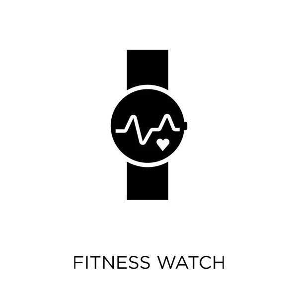 Fitness Watch Icon Fitness Watch Symbol Design Gym Fitness Collection — Stock Vector