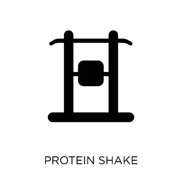 Ícone Batido Proteína Protein Shake Design Símbolo Ginásio Coleção Fitness —  Vetores de Stock