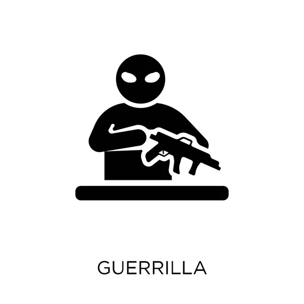 Guerrilla Pictogram Guerrilla Symbool Ontwerp Uit Leger Collectie — Stockvector