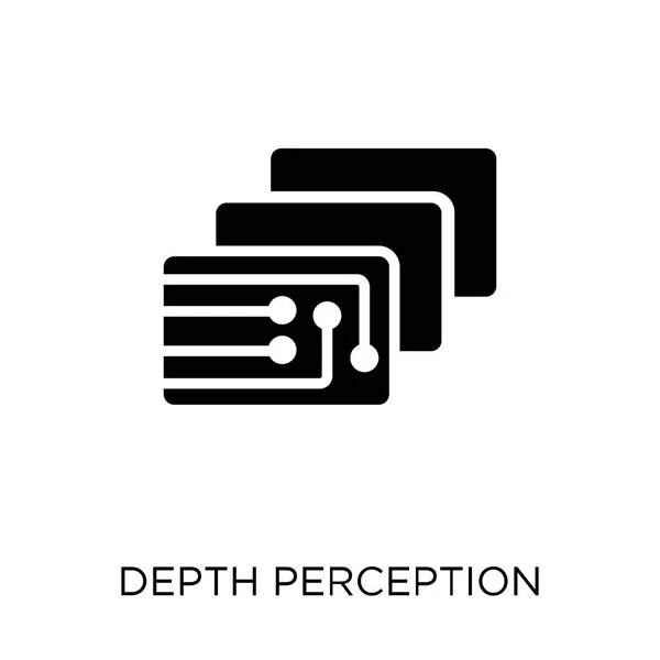 Εικονίδιο Αντίληψη Του Βάθους Αντίληψη Του Βάθους Σύμβολο Σχεδιασμού Από — Διανυσματικό Αρχείο