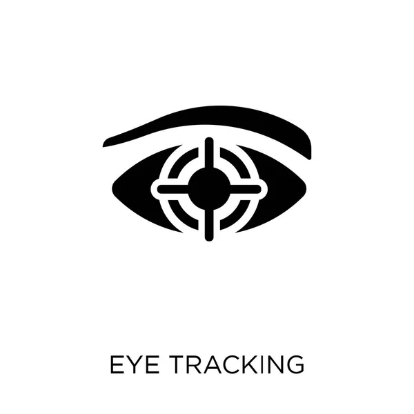 Icona Rilevamento Occhi Eye Tracking Symbol Design Dalla Collezione Artificial — Vettoriale Stock