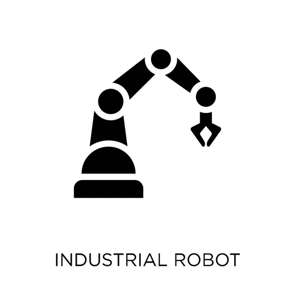 Icono Robot Industrial Diseño Símbolo Robot Industrial Colección Artificial Intellegence — Archivo Imágenes Vectoriales
