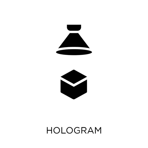 Hologramm Symbol Hologramm Symboldesign Aus Der Sammlung Künstlicher Intelligenz — Stockvektor