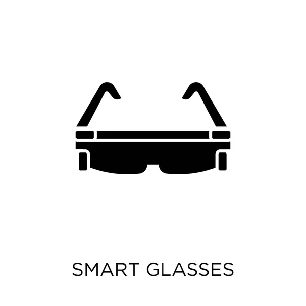 Έξυπνα Γυαλιά Εικονίδιο Έξυπνα Γυαλιά Σύμβολο Σχεδιασμού Από Μέλλον Τεχνολογία — Διανυσματικό Αρχείο